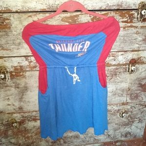 Nba Thunder tube top dress